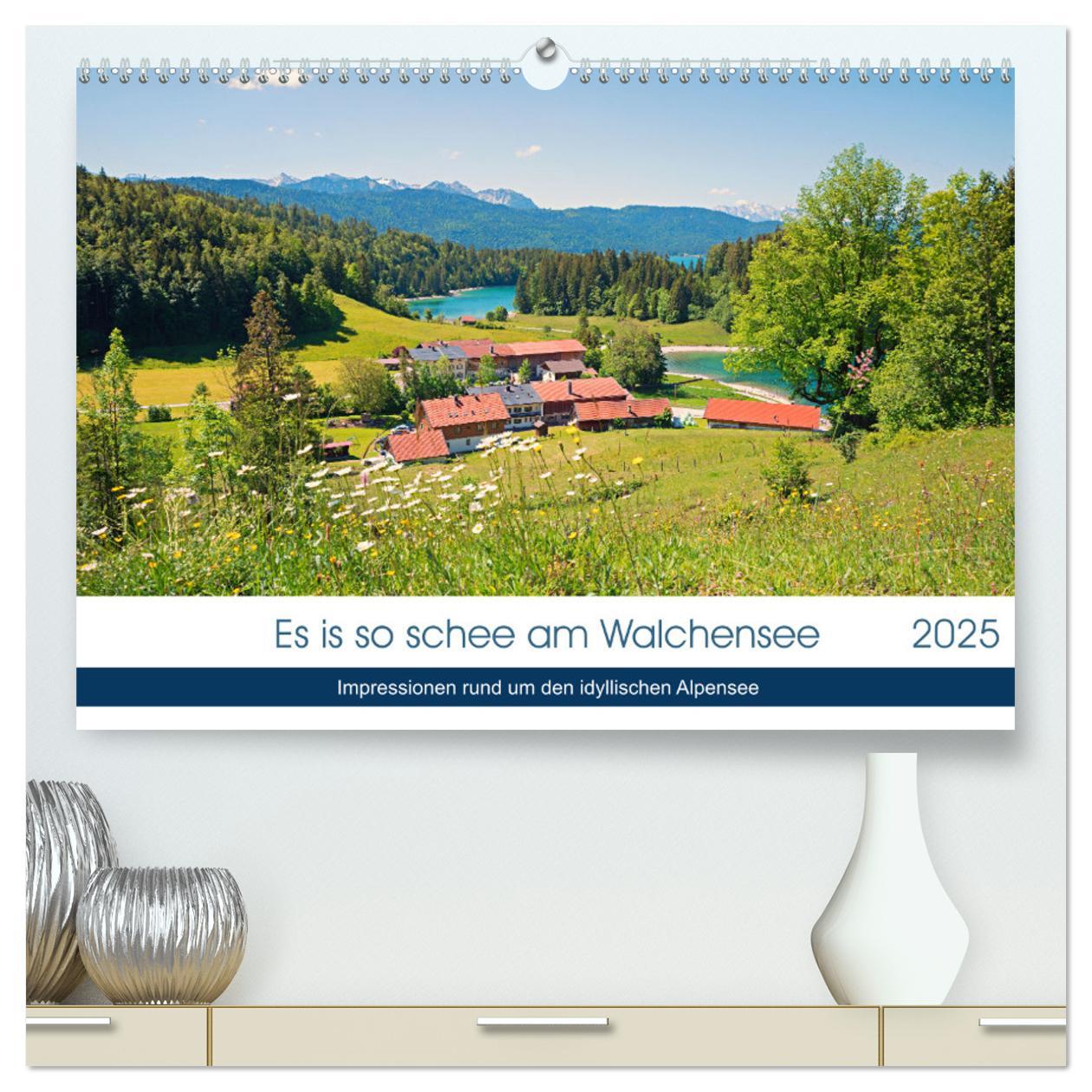 Cover: 9783435164097 | Es is so schee am Walchensee 2025 (hochwertiger Premium...