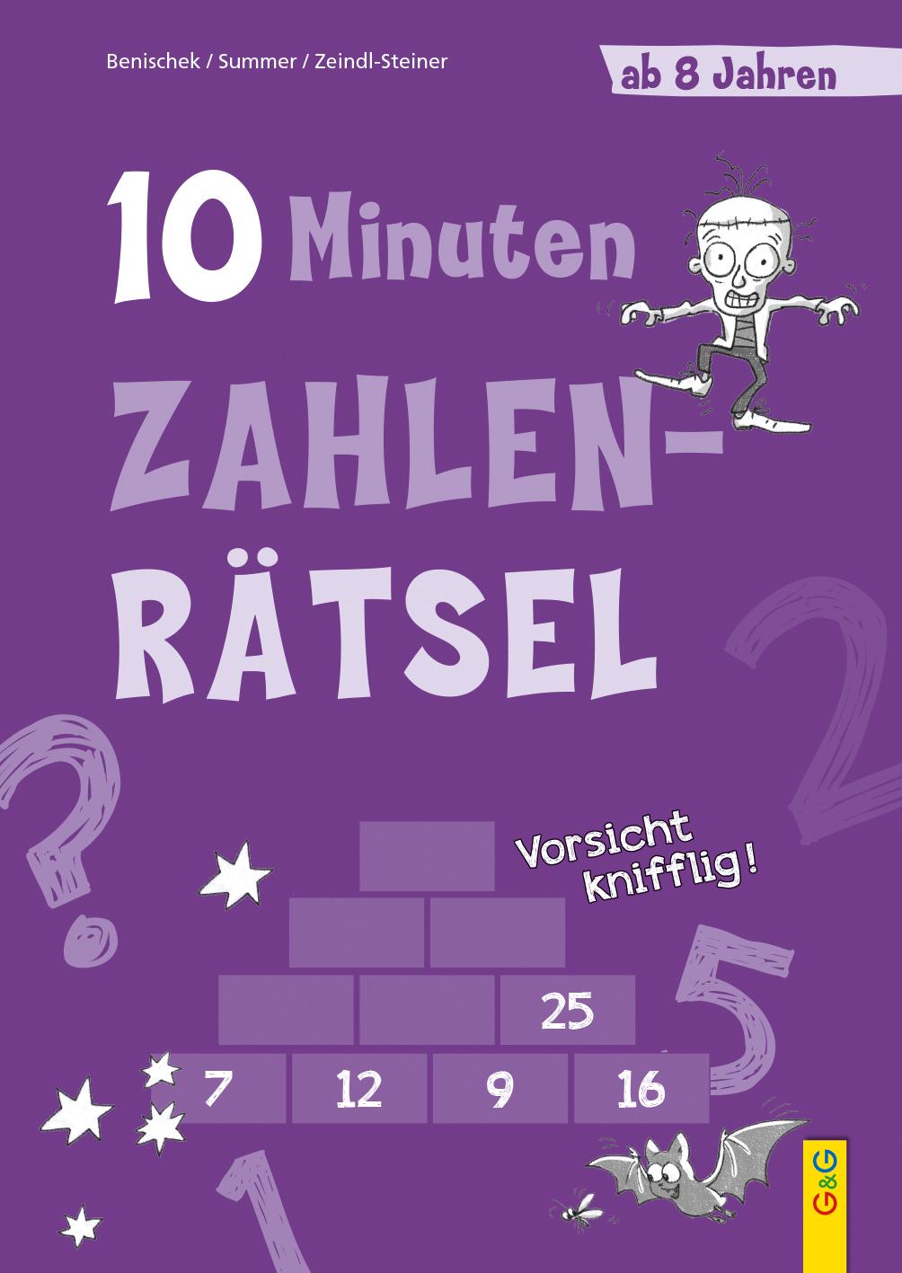 Cover: 9783707424034 | 10-Minuten-Zahlenrätsel ab 8 Jahren | Isabella Benischek (u. a.)