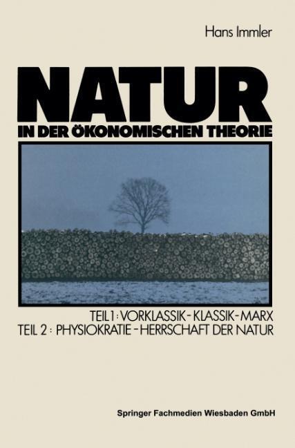 Cover: 9783531117157 | Natur in der ökonomischen Theorie | Hans Immler | Taschenbuch | 444 S.