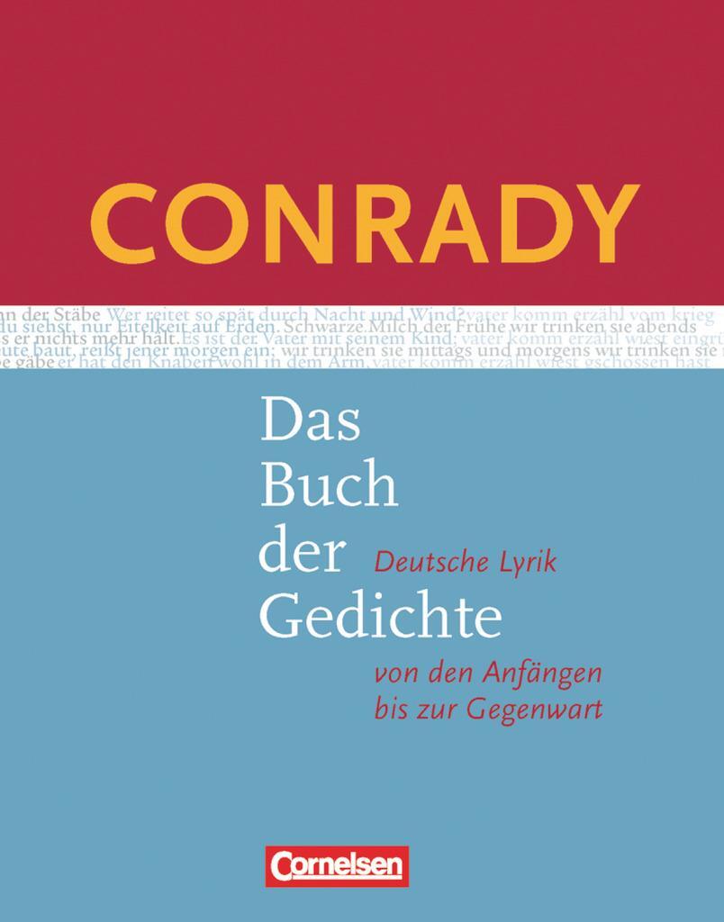 Cover: 9783060601387 | Conrady: Das Buch der Gedichte. Gedichtband | Hermann Korte | Buch