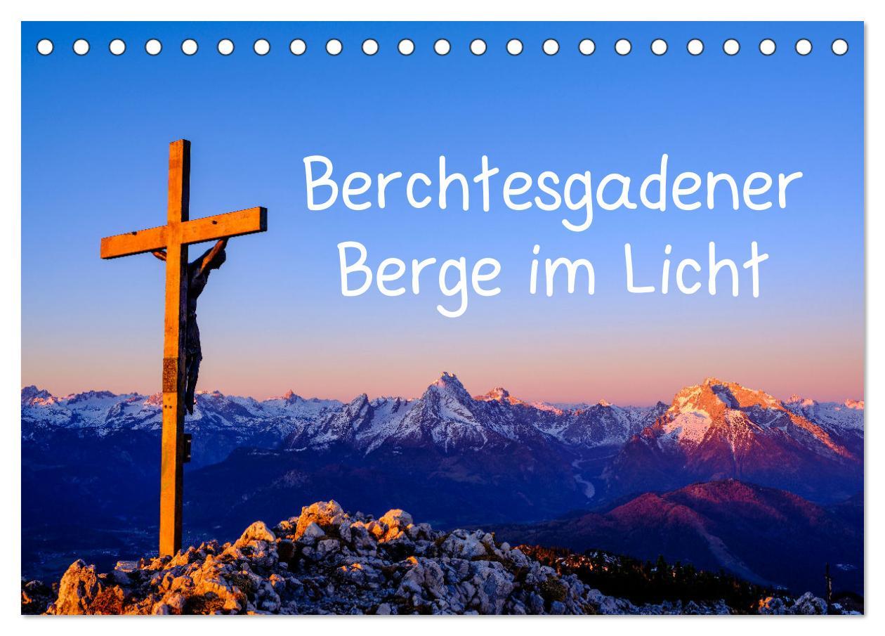 Cover: 9783435153879 | Berchtesgadener Berge im Licht (Tischkalender 2025 DIN A5 quer),...