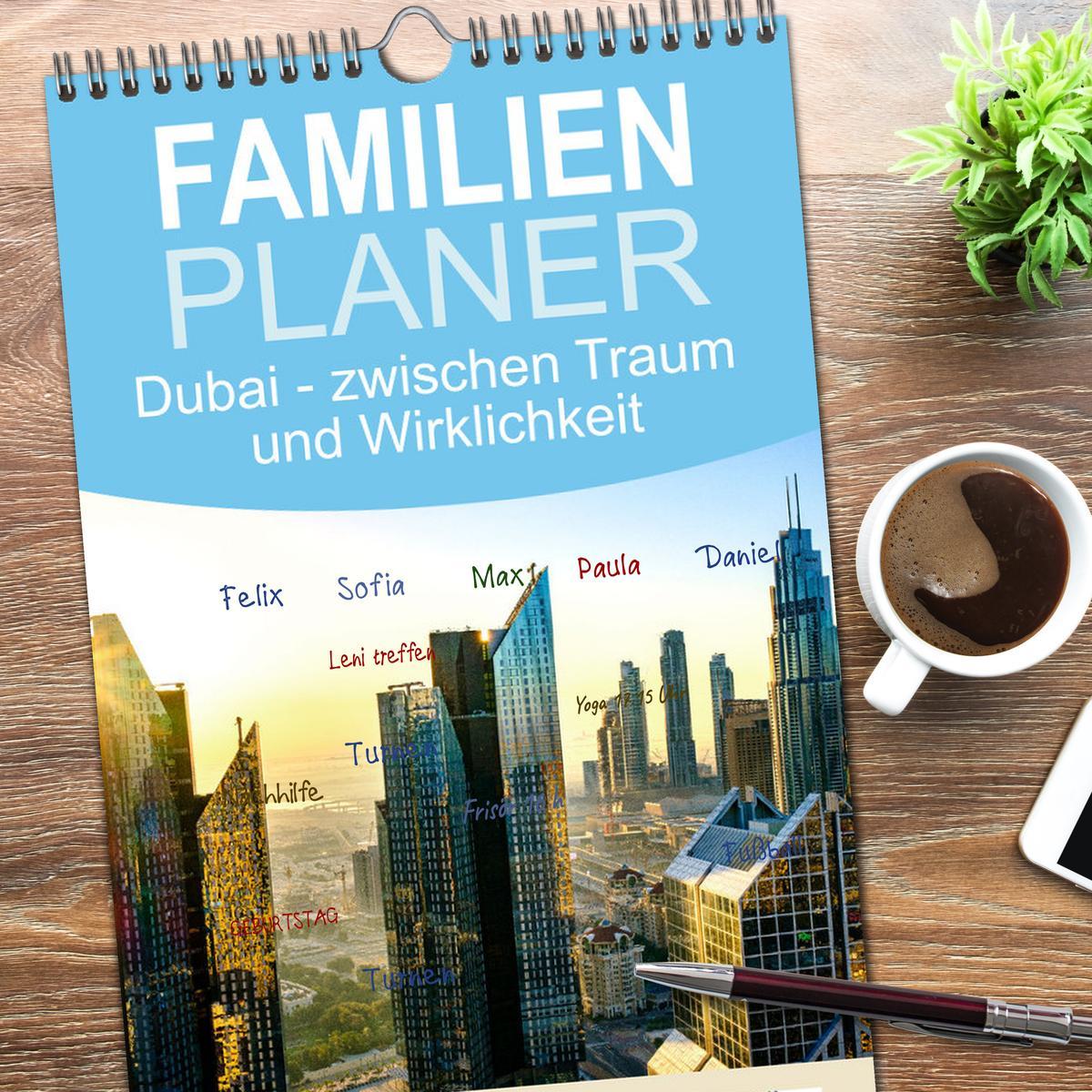 Bild: 9783457133866 | Familienplaner 2025 - Dubai - zwischen Traum und Wirklichkeit mit 5...