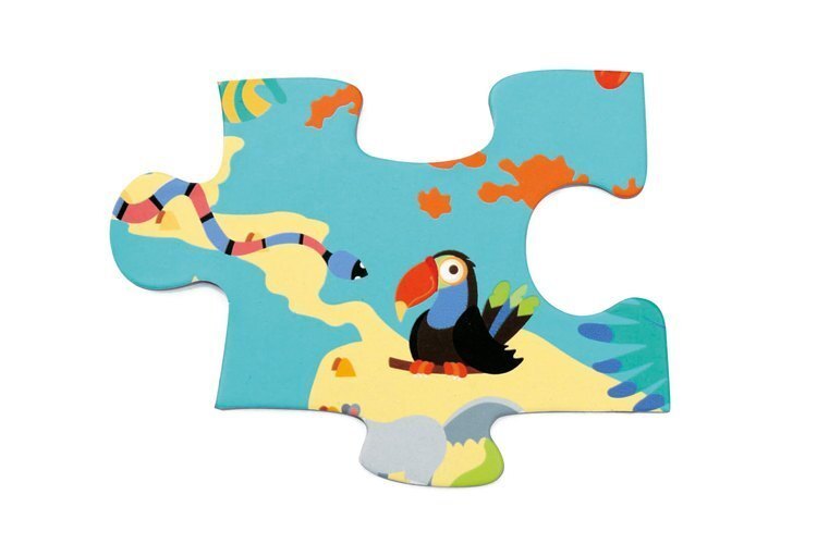 Bild: 5414561811176 | Weltkarte mit Tieren (Kinderpuzzle) | Spiel | In Spielebox | 2020