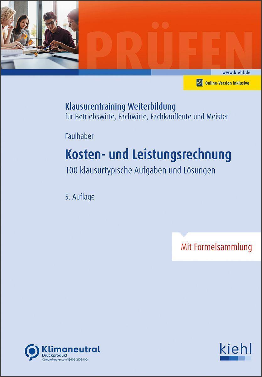 Cover: 9783470634555 | Kosten- und Leistungsrechnung | Marcus Faulhaber | Bundle | Deutsch