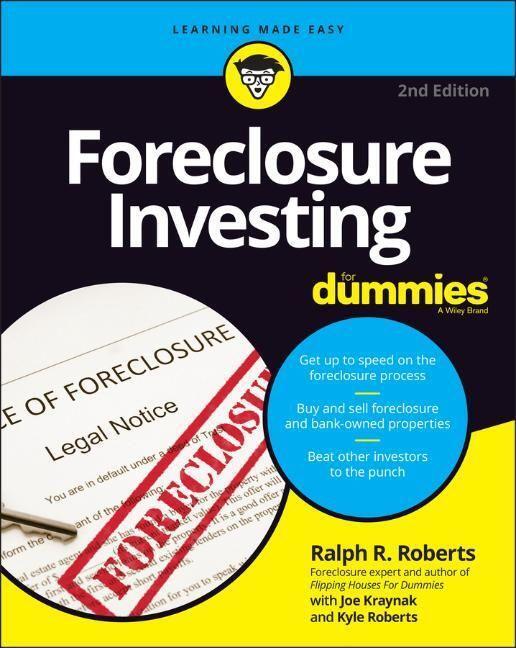 Cover: 9781119860983 | Foreclosure Investing for Dummies | Ralph R Roberts | Taschenbuch