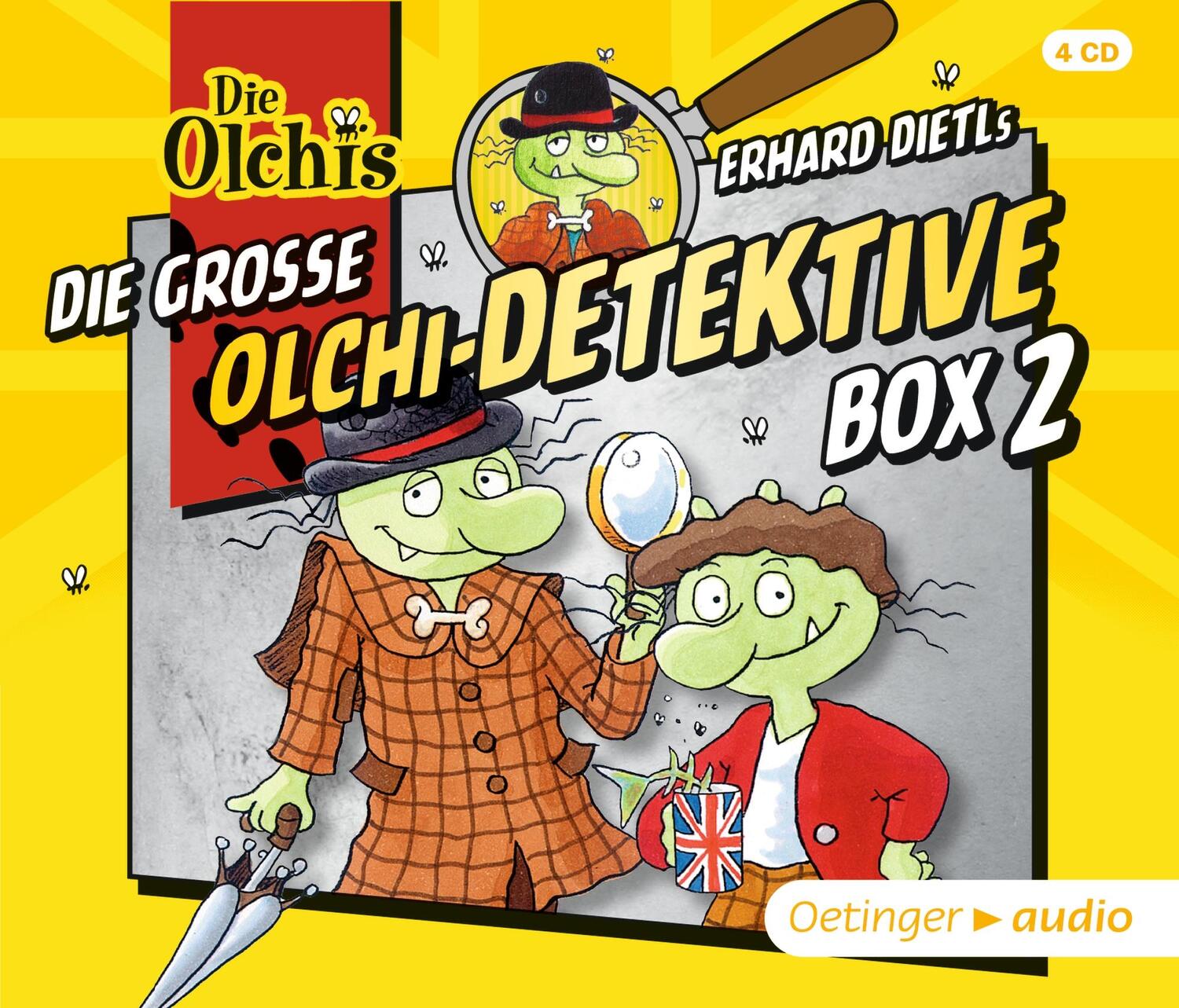 Cover: 9783837310269 | Die große Olchi-Detektive Box 2 (4CD) | Hörspiele, ca. 178 min. | CD