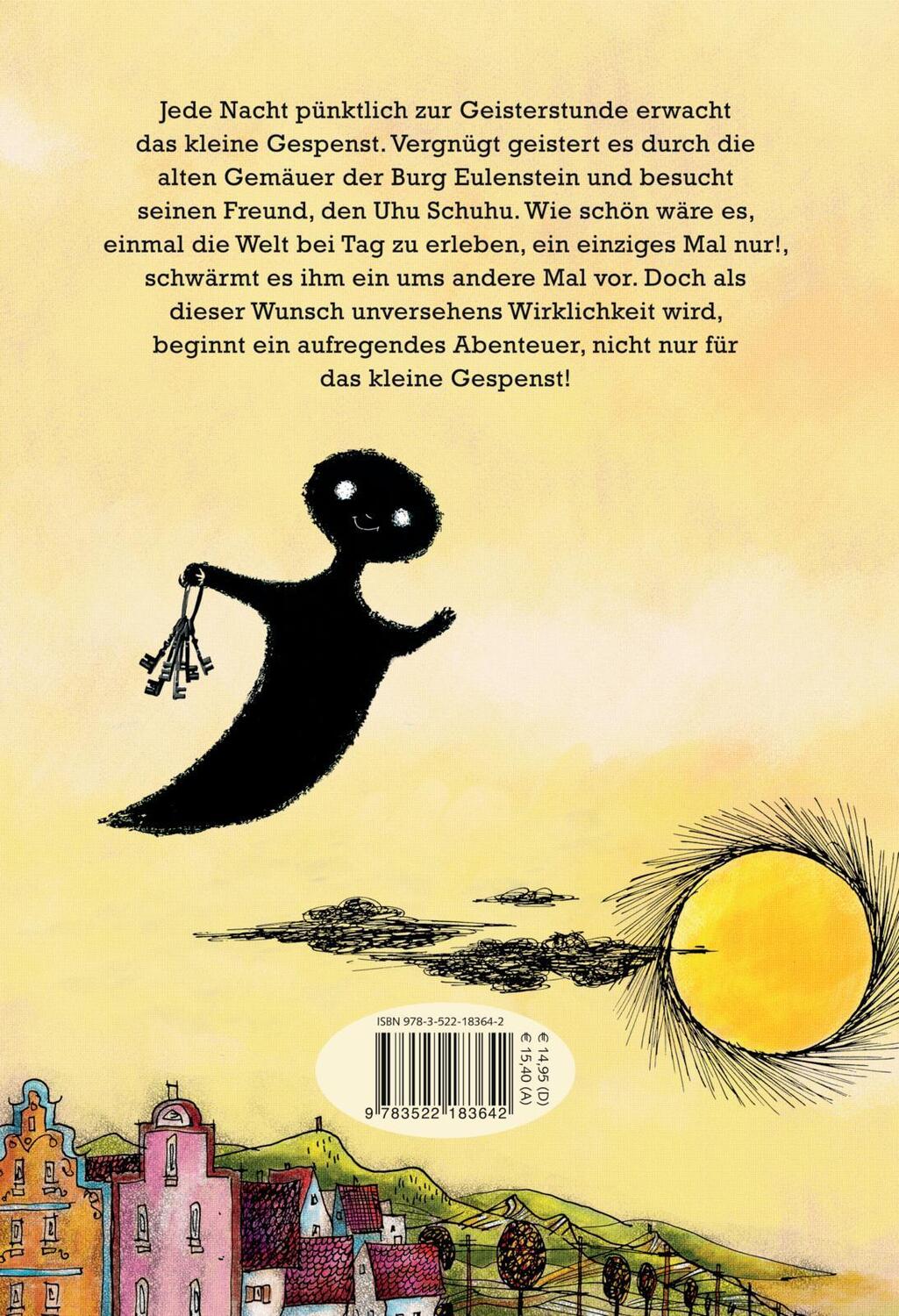 Rückseite: 9783522183642 | Das kleine Gespenst, kolorierte Ausgabe | Otfried Preußler | Buch