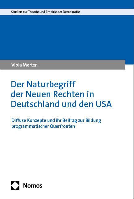 Cover: 9783756017478 | Der Naturbegriff der Neuen Rechten in Deutschland und den USA | Merten