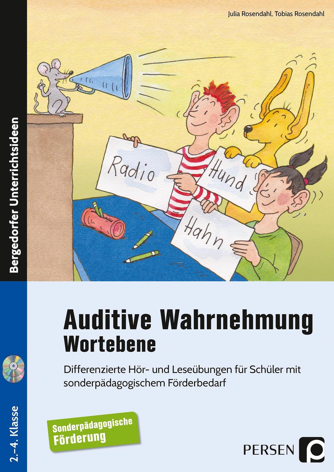 Cover: 9783403203209 | Auditive Wahrnehmung - Wortebene | Julia Rosendahl (u. a.) | Buch