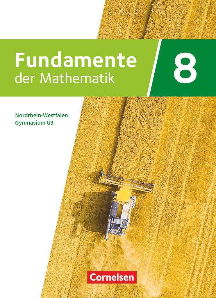 Cover: 9783060401857 | Fundamente der Mathematik 8. Schuljahr. Nordrhein-Westfalen -...