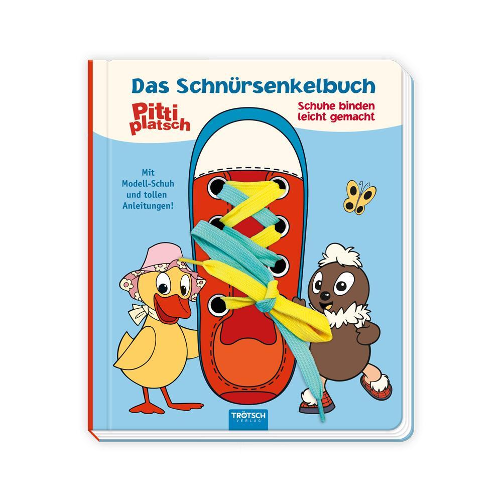Cover: 9783965526075 | Trötsch Unser Sandmännchen Das Schnürsenkelbuch Pittiplatsch Schuhe...