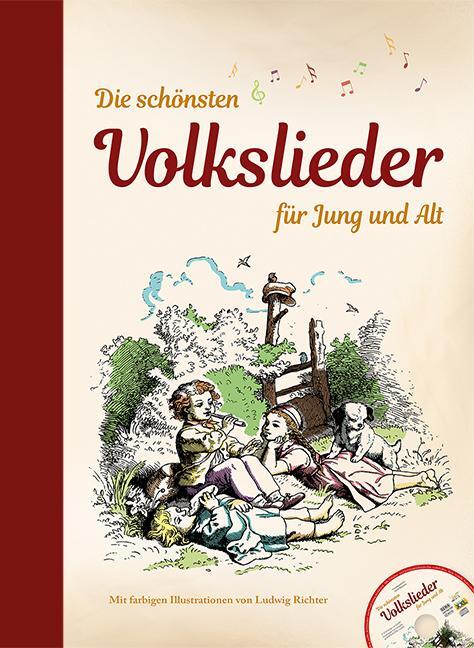 Cover: 9783897367326 | Die schönsten Volkslieder für Jung und Alt - mit CD | Buch | HALBLN