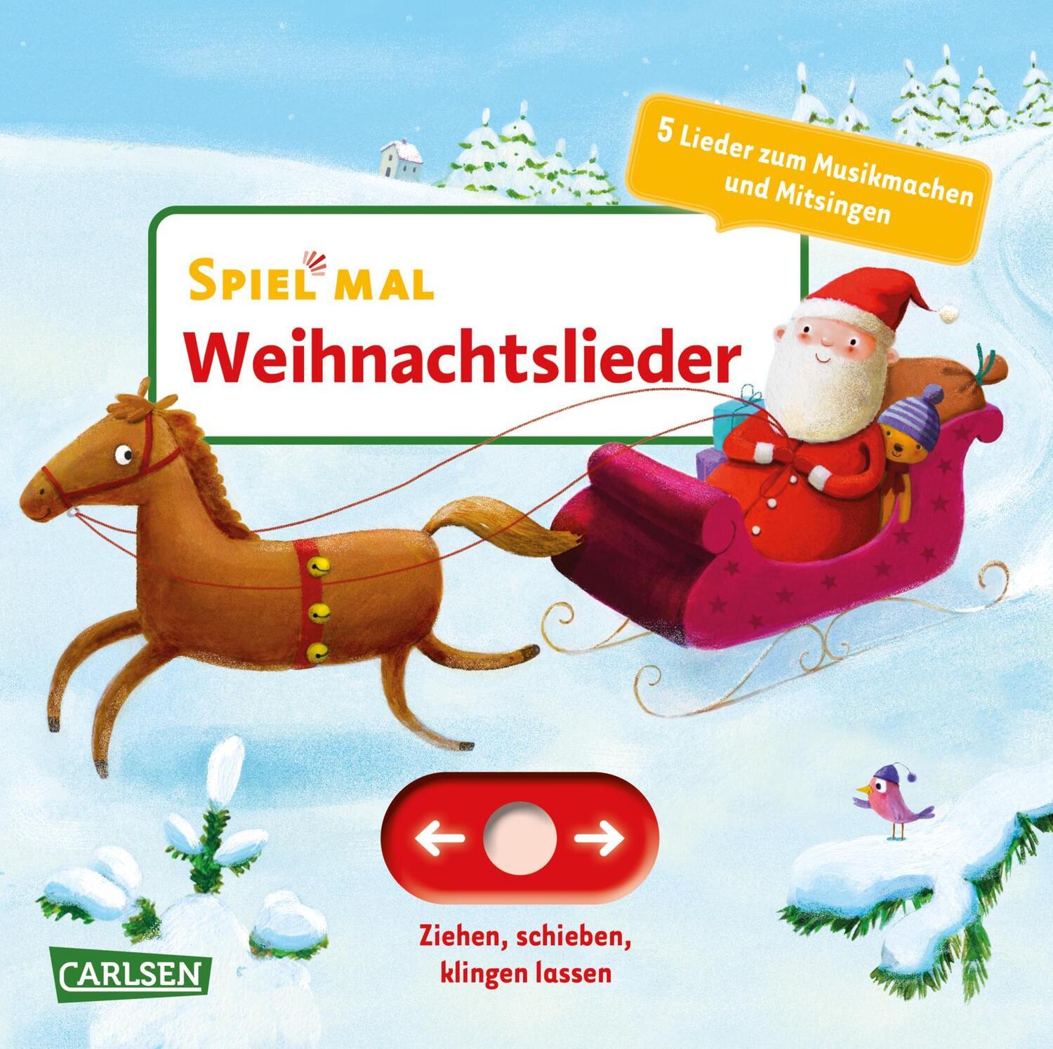 Cover: 9783551254313 | Spiel mal - Weihnachtslieder | Buch | Pappenbuch mit Soundchip | 12 S.