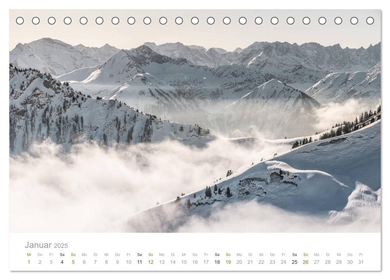 Bild: 9783435157112 | Berge - Die Schönheit der Alpen (Tischkalender 2025 DIN A5 quer),...