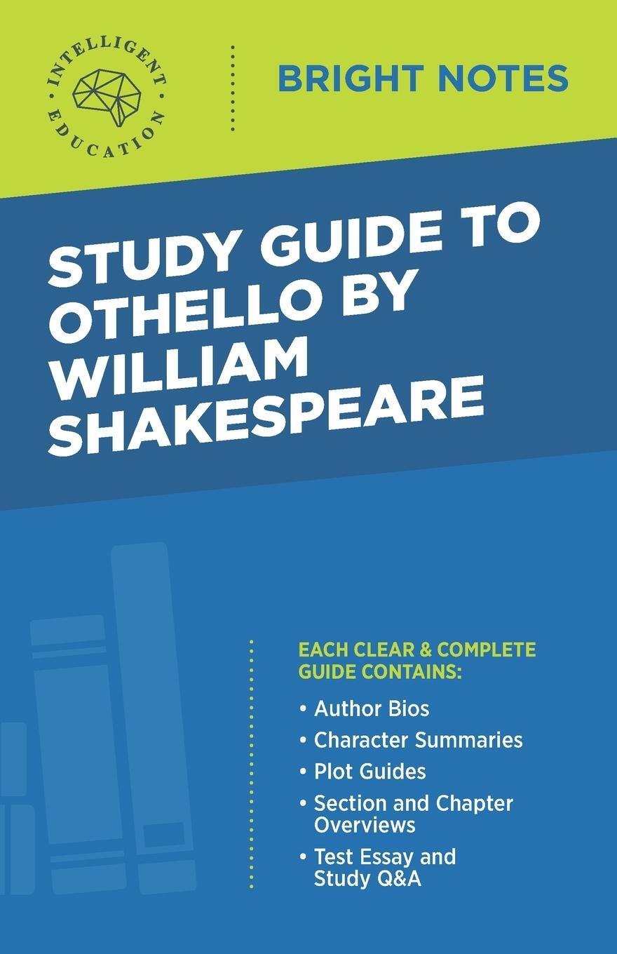 Cover: 9781645425762 | Study Guide to Othello by William Shakespeare | Taschenbuch | Englisch