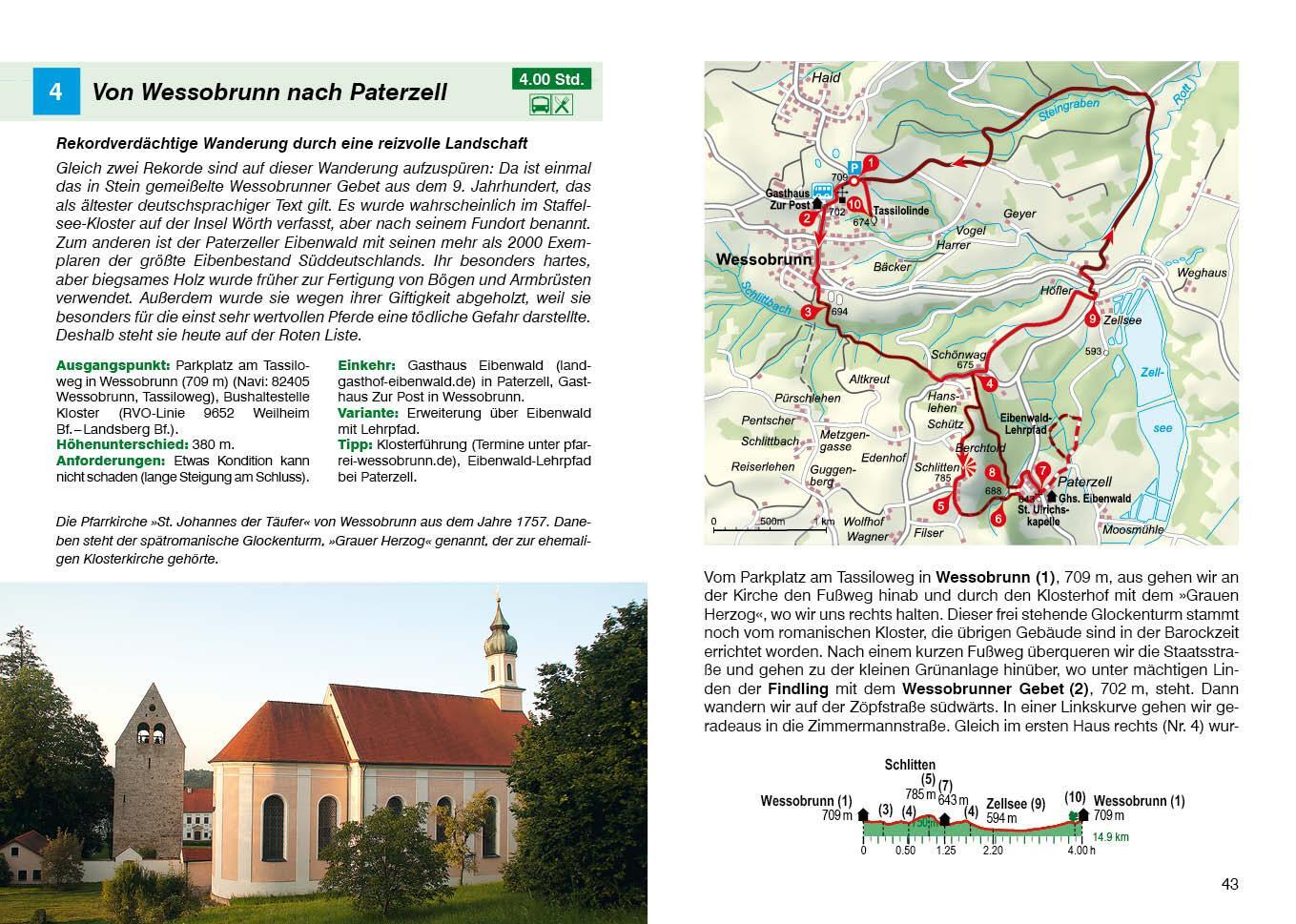 Bild: 9783763347698 | Pfaffenwinkel | Weilheim - Murnau - Schongau. 51 Touren mit GPS-Tracks