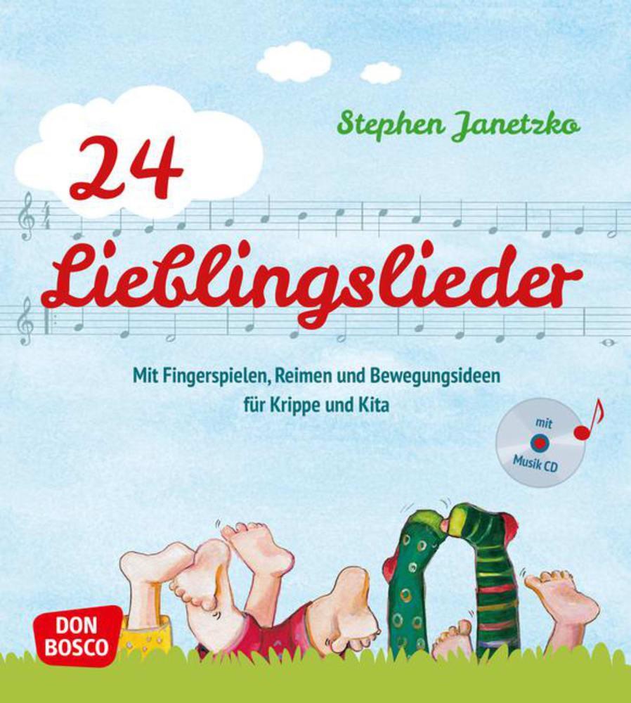 Cover: 9783769822052 | 24 Lieblingslieder, Liederbuch, m. Audio-CD | Stephen Janetzko | Buch