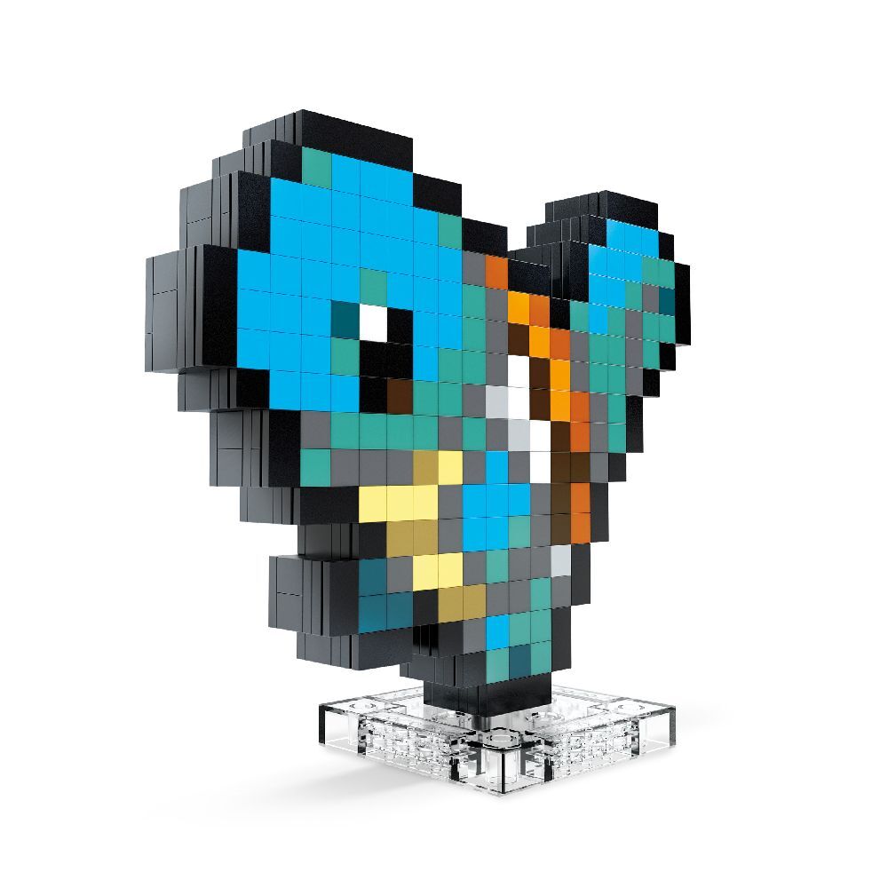 Bild: 194735190843 | MEGA Pokémon Shiggy Pixel Art | Karton | HTH77 | 2024 | Mattel