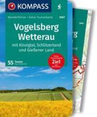 Cover: 9783991218357 | KOMPASS Wanderführer Vogelsberg-Wetterau, 55 Touren | Kay Tschersich