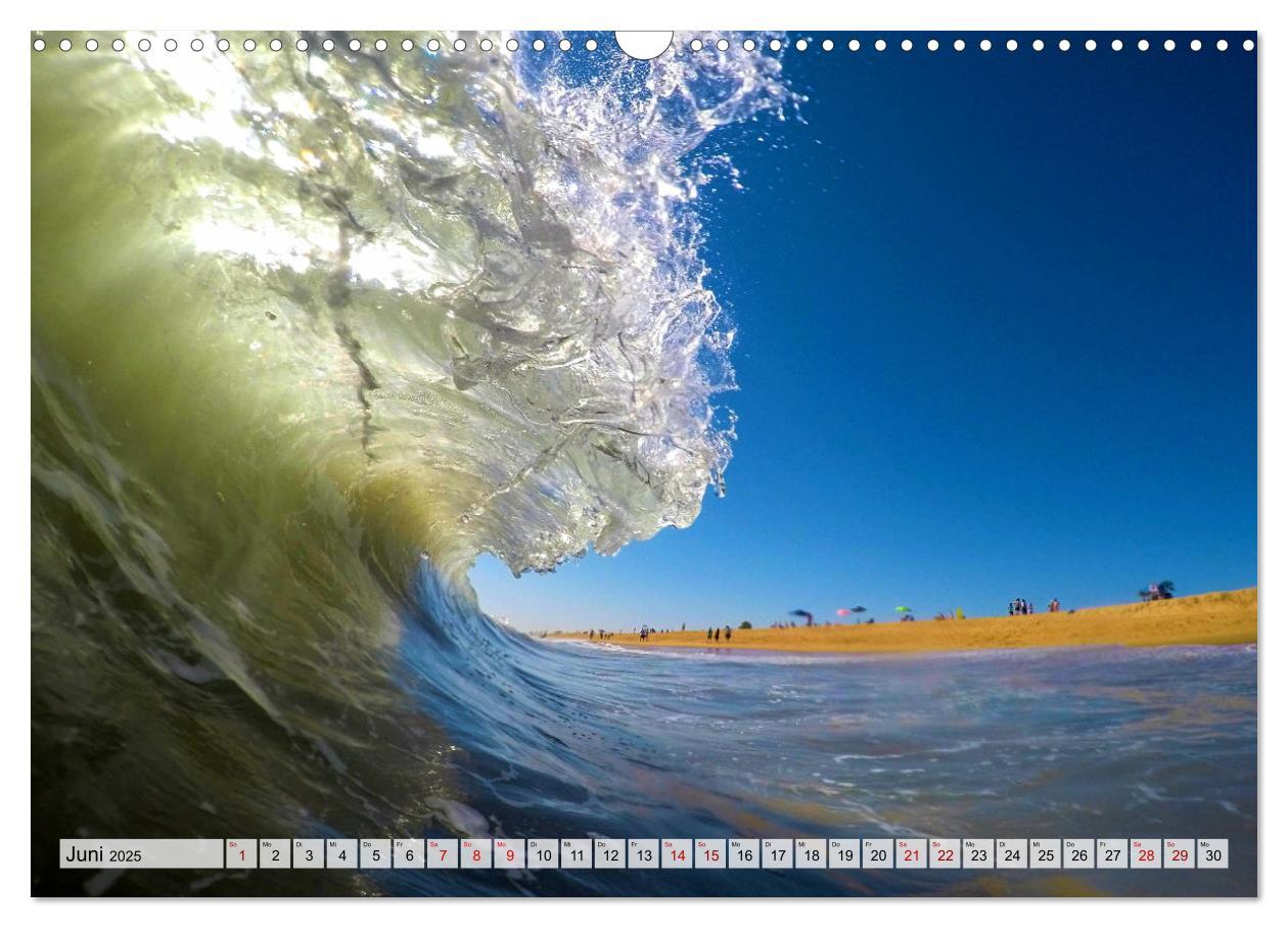 Bild: 9783383921179 | Surfen - from Inside the Barrel (Wandkalender 2025 DIN A3 quer),...