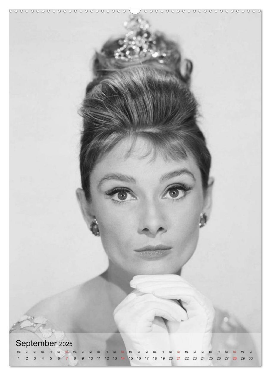 Bild: 9783457047514 | Hollywood-Diva - Audrey Hepburn (Wandkalender 2025 DIN A2 hoch),...