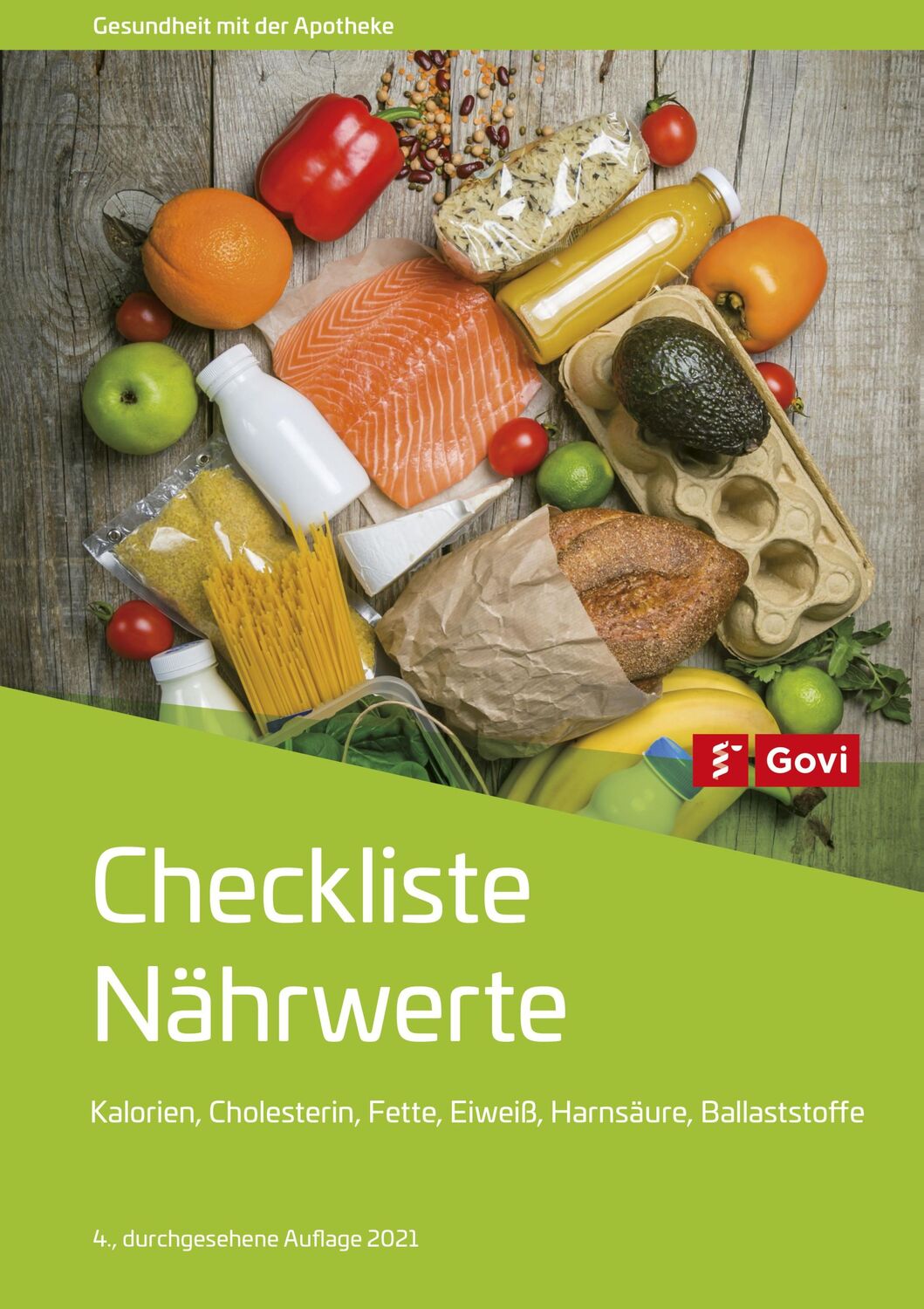 Cover: 9783774115781 | Checkliste Nährwerte | Taschenbuch | Gesundheit mit der Apotheke