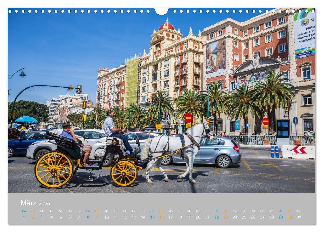 Bild: 9783435231119 | Malaga - andalusische Mittelmeerküste (Wandkalender 2025 DIN A3...