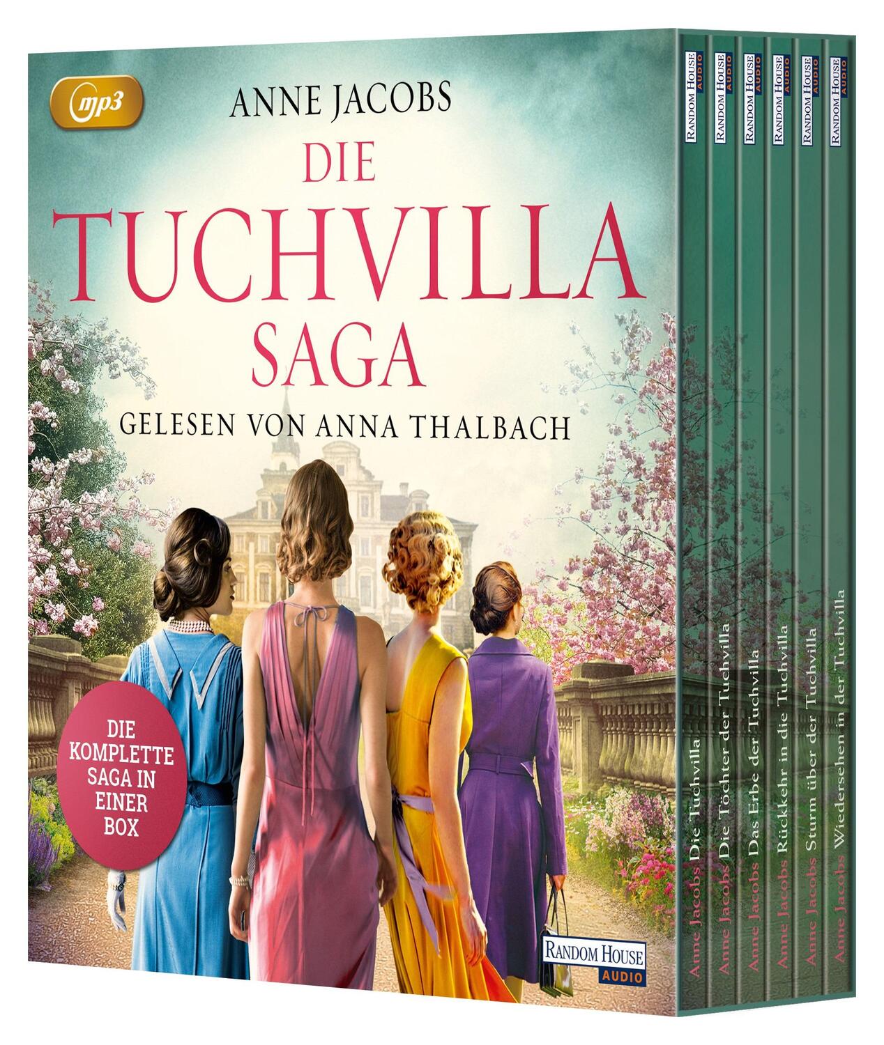 Cover: 9783837167801 | Die Tuchvilla-Saga | Die komplette Saga in einer Box | Anne Jacobs