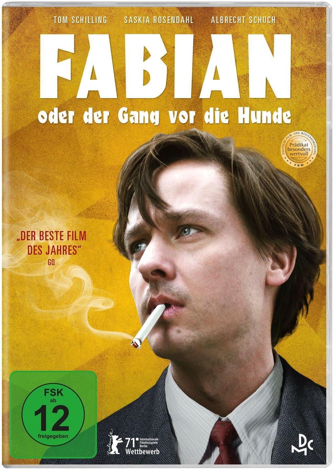 Cover: 4061229160704 | Fabian oder der Gang vor die Hunde | Erich Kästner | DVD | Deutsch