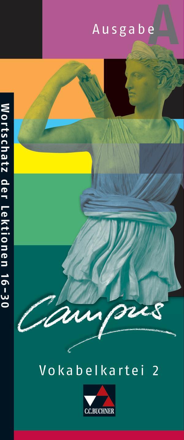 Cover: 9783766179555 | Campus A Vokabelkartei 2 | Zu den Lektionen 16-30 | Christian Zitzl