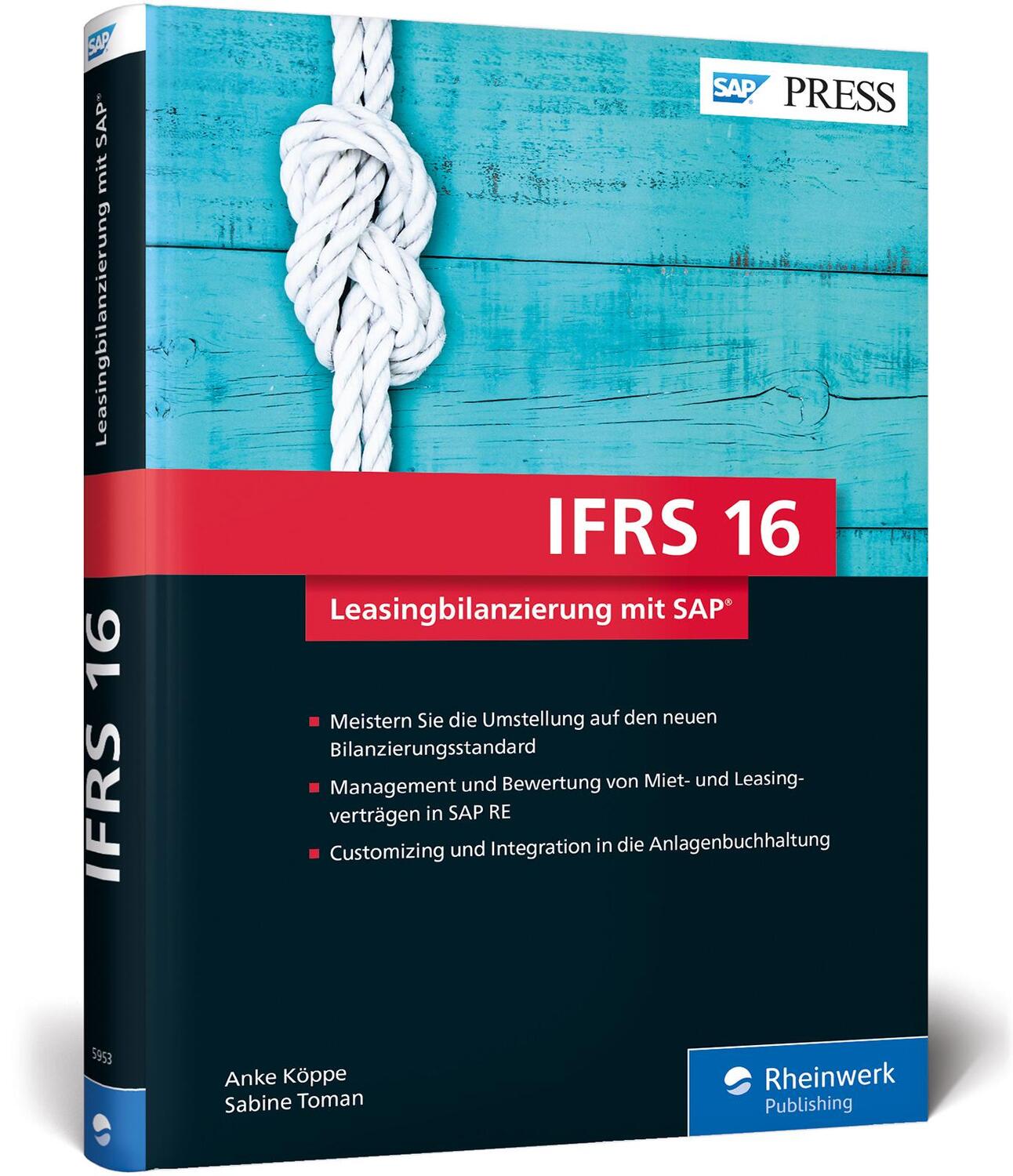 Cover: 9783836259538 | IFRS 16 - Leasingbilanzierung mit SAP | Anke Köppe (u. a.) | Buch