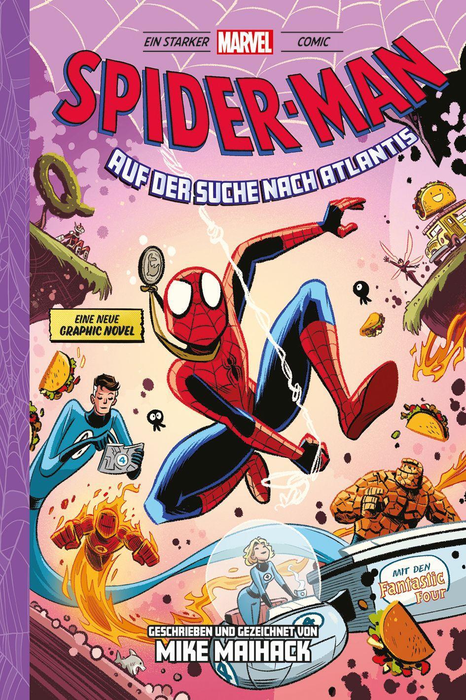 Cover: 9783741636905 | Spider-Man: Auf der Suche nach Atlantis | Mai Maihack | Taschenbuch