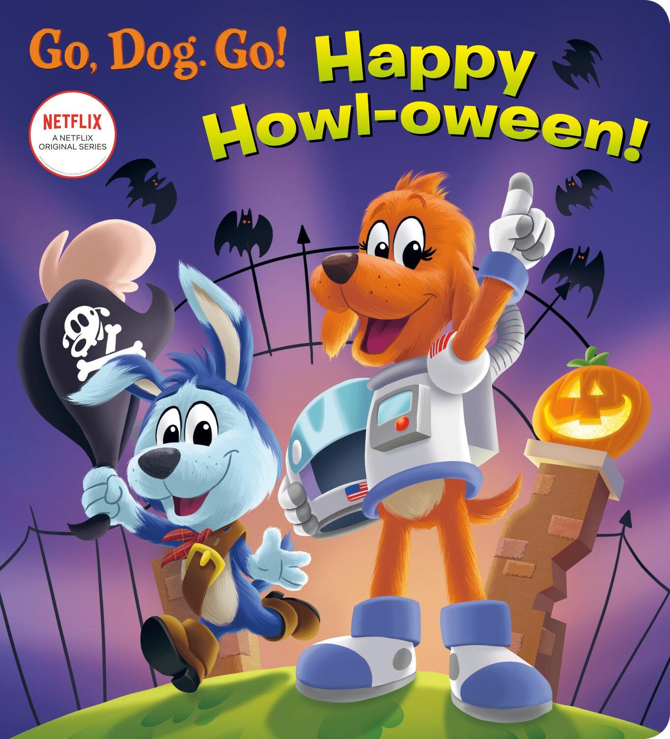 Cover: 9780593373958 | Happy Howl-Oween! (Netflix: Go, Dog. Go!) | Elle Stephens | Buch