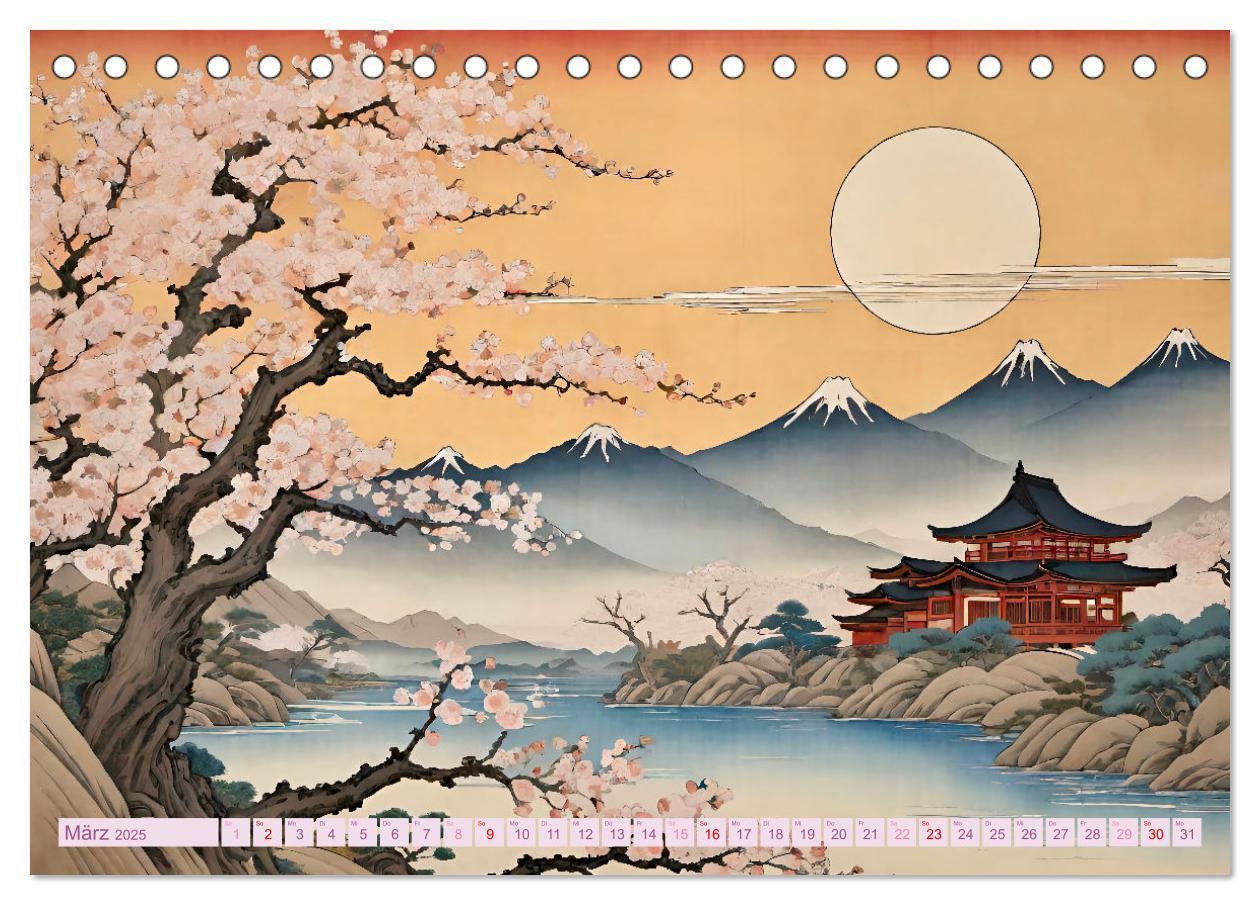 Bild: 9783383825026 | Hanami in Japan (Tischkalender 2025 DIN A5 quer), CALVENDO...