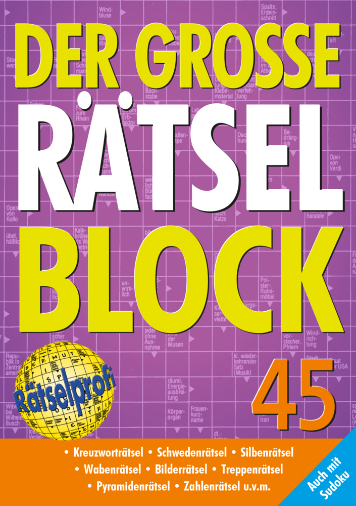 Cover: 9783625175025 | Der große Rätselblock. Bd.45 | Taschenbuch | Geblockt | Deutsch | 2015