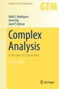 Cover: 9781441973221 | Complex Analysis | In the Spirit of Lipman Bers | Rodríguez (u. a.)