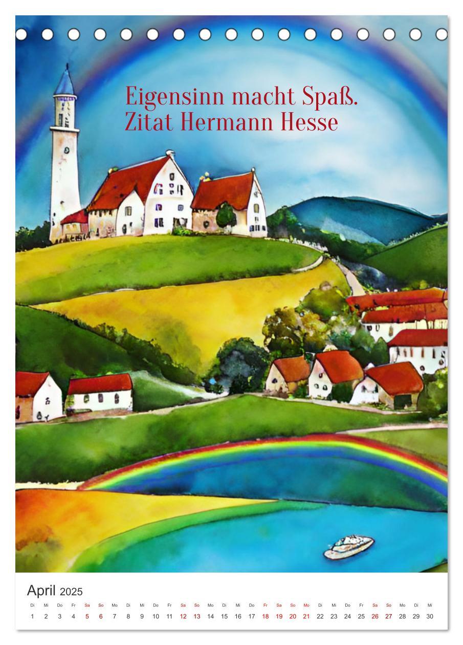 Bild: 9783435858675 | Homage an Hermann Hesse- KI-Kunst angelehnt an den Stil von Hermann...