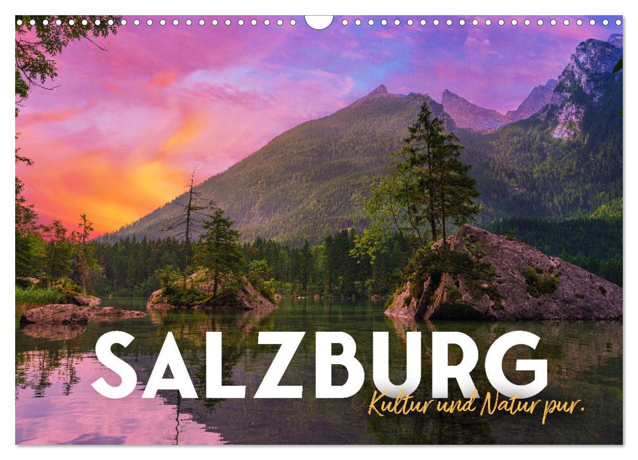 Cover: 9783383936425 | Salzburg - Kultur und Natur pur. (Wandkalender 2025 DIN A3 quer),...