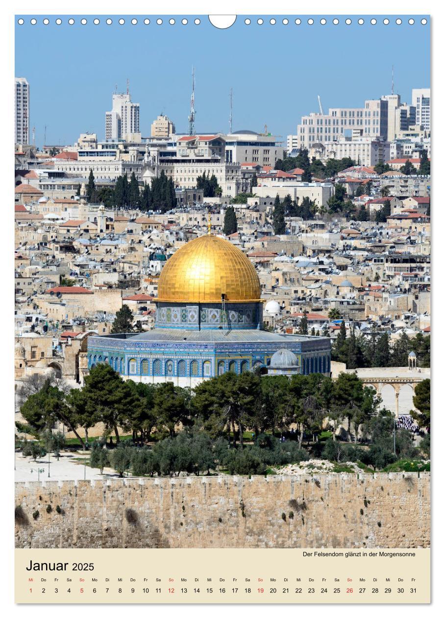 Bild: 9783435960187 | Jerusalem - Jeruschalajim (Wandkalender 2025 DIN A3 hoch), CALVENDO...