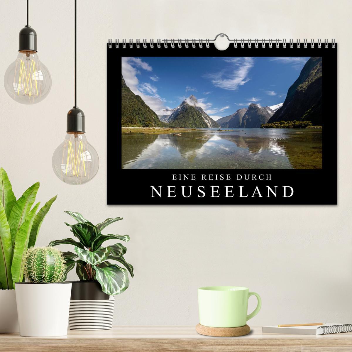 Bild: 9783435678952 | Eine Reise durch Neuseeland (Wandkalender 2025 DIN A4 quer),...