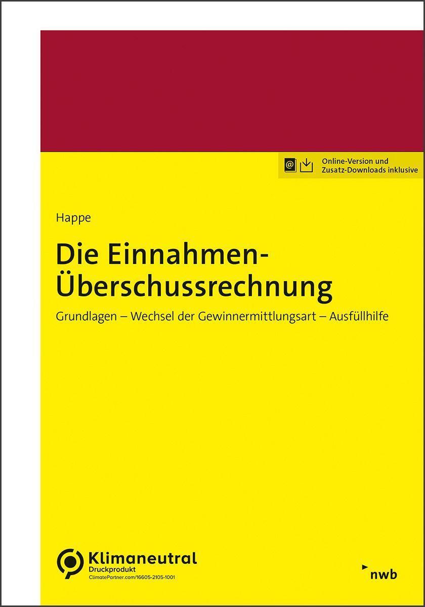 Cover: 9783482685118 | Die Einnahmen-Überschussrechnung | Rüdiger Happe | Taschenbuch | 2023