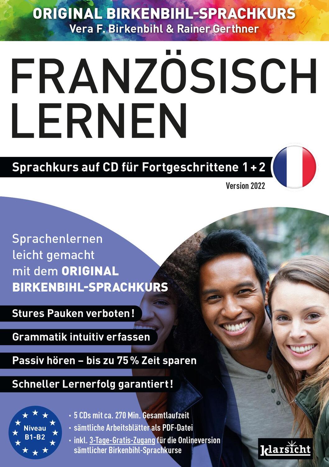 Cover: 9783985840090 | Französisch lernen für Fortgeschrittene 1+2 (ORIGINAL BIRKENBIHL) | CD