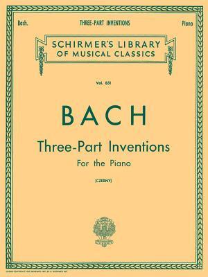 Cover: 9781458413185 | 15 Three-Part Inventions: Schirmer Library of Classics Volume 851...