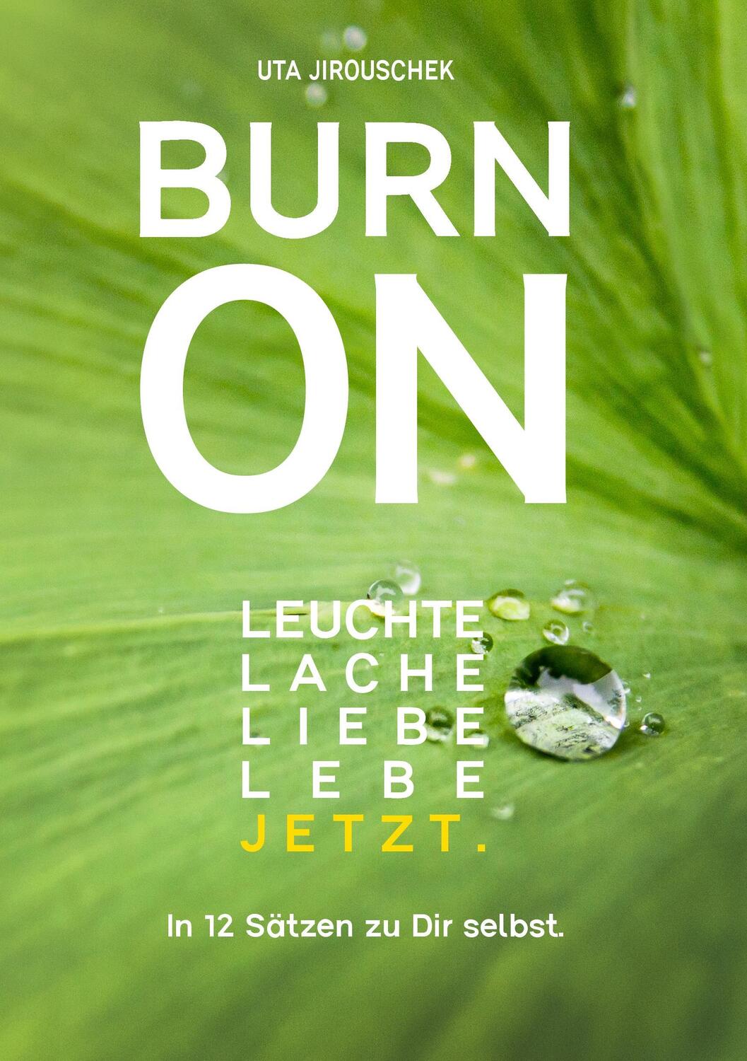 Cover: 9783734738630 | Burn on | Leuchte, lache, liebe, lebe jetzt. | Uta Jirouschek | Buch