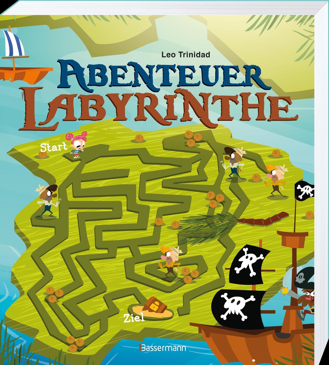 Bild: 9783809439967 | Abenteuer-Labyrinthe. Bunt und spannend. | Ab 6 Jahren | Leo Trinidad
