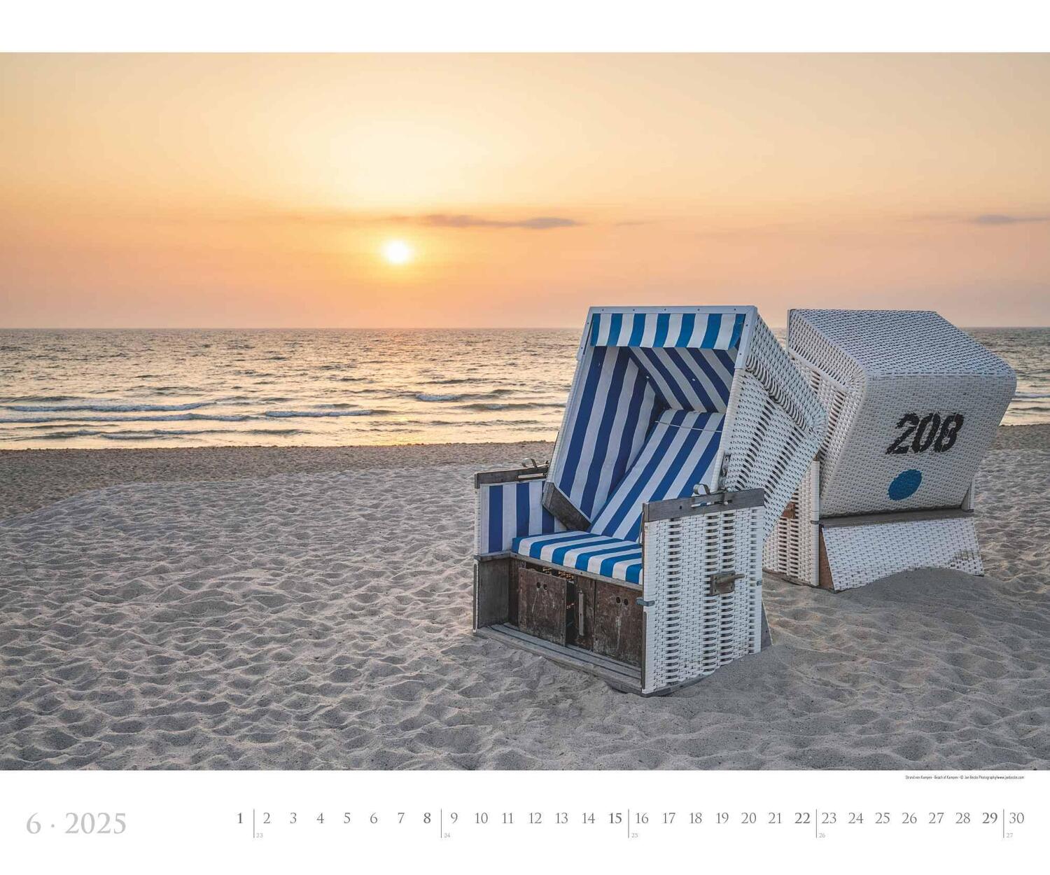 Bild: 4251732342258 | Sylt 2025 - Bildkalender XXL 60x50 cm - hochwertiger Wandkalender...