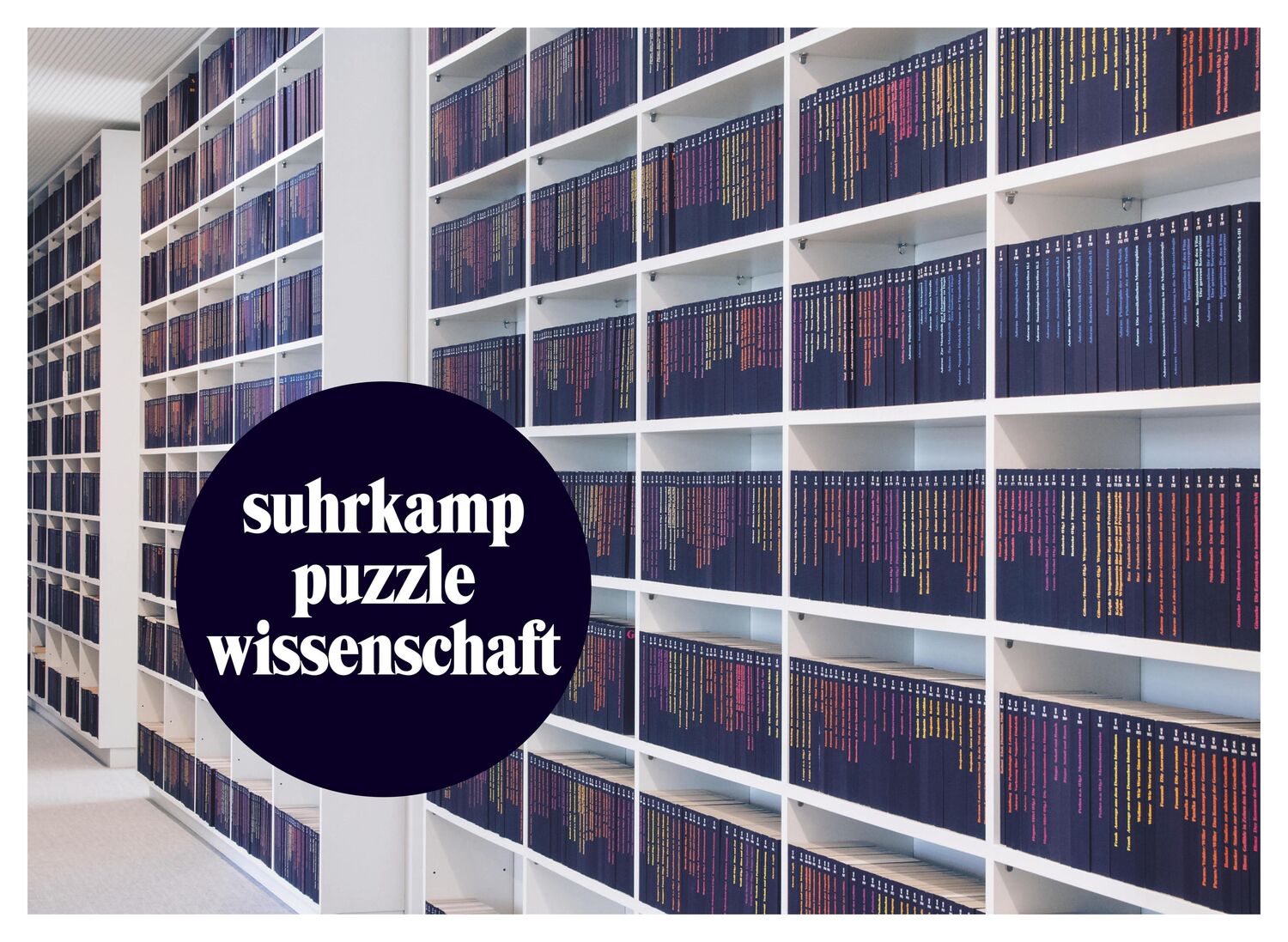 Cover: 9783518001813 | Puzzle 50 Jahre suhrkamp taschenbuch wissenschaft | Suhrkamp Verlag