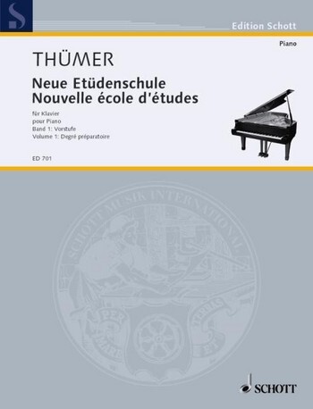 Cover: 9790001031806 | Neue Etüdenschule | Band I: Vorstufe. Klavier., Edition Schott | Buch