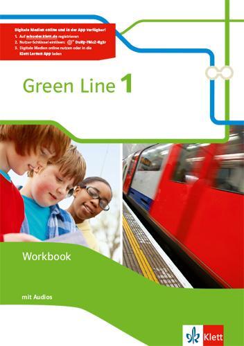 Cover: 9783128342153 | Green Line 1 | Workbook mit Audios online Klasse 5 | Bundle | Deutsch