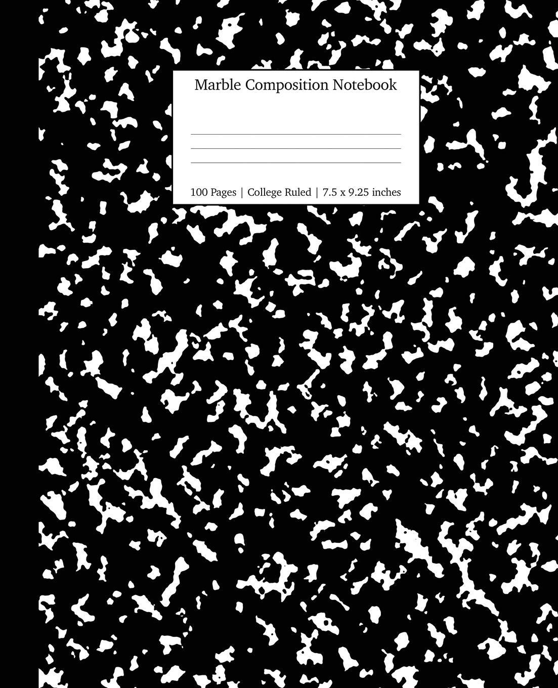 Cover: 9781989387672 | Marble Composition Notebook College Ruled | Young Dreamers Press